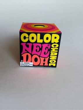 Schylling Needoh Color Changing Stress Ball NEW